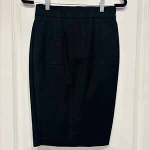 Zara Black Pencil Skirt